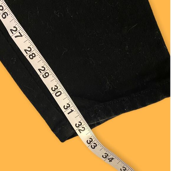 Sasson Signature Vintage '80s Catalog 100% Cotton Black Mom Jeans Size 6 - Picture 4 of 8